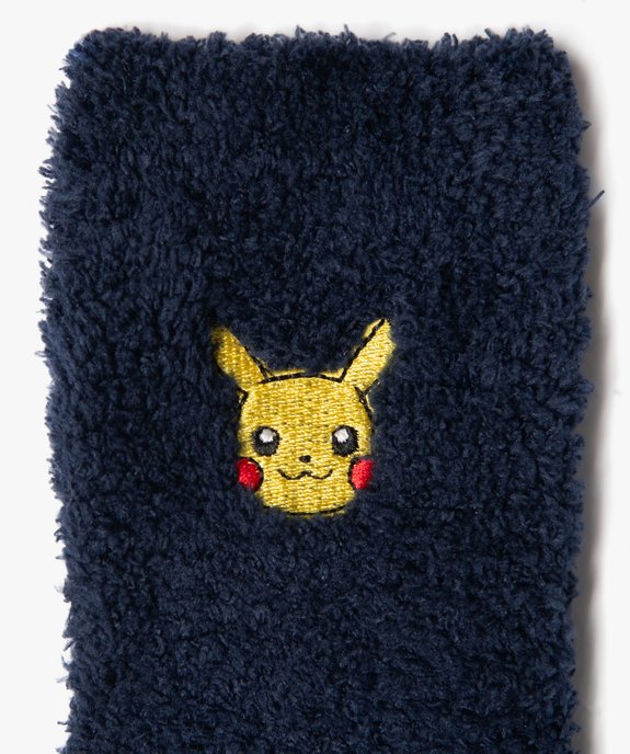 Chaussettes d’intérieur avec motif Pikachu garçon - Pokemon vue2 - POKEMON - GEMO