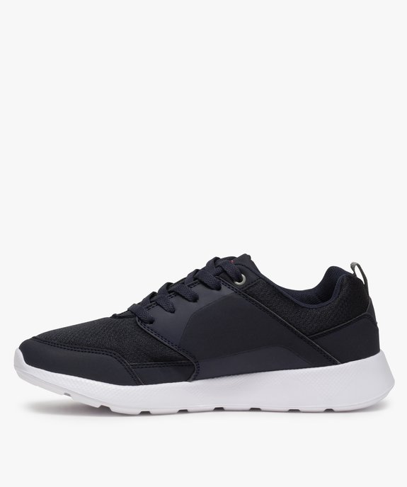 Baskets homme jogger dessus multi-matière - Kappa vue3 - KAPPA - GEMO