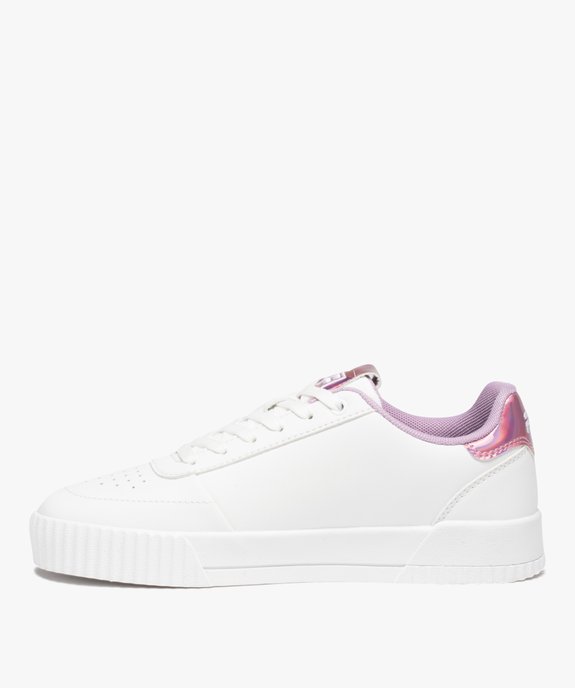 Baskets femme à lacets et détails colorés - Fila  vue3 - FILA - GEMO
