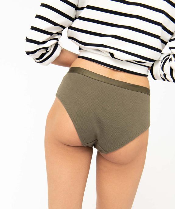 Shorty en maille côtelée femme (lot de 2) vue5 - GEMO 4G FEMME - GEMO