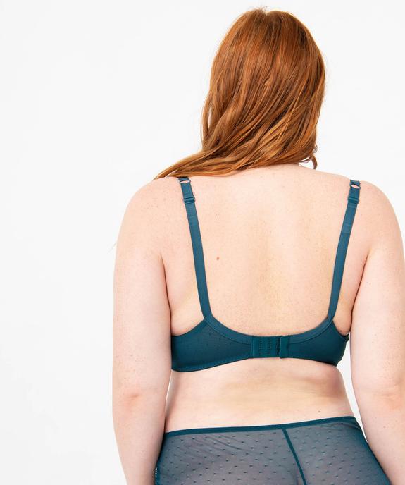Soutien-gorge grande taille à armatures et coques fines  vue2 - GEMO(HOMWR FEM) - GEMO