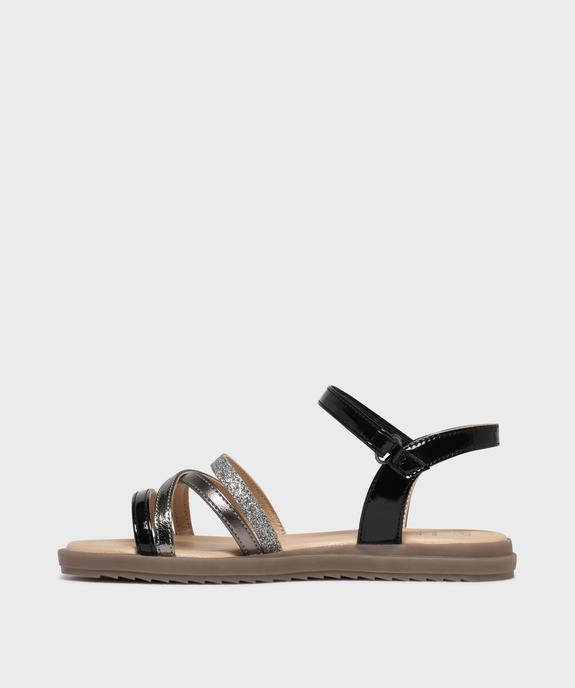 Sandales à brides fermeture scratch fille - Lovely Wings vue3 - LOVELY WINGS - GEMO