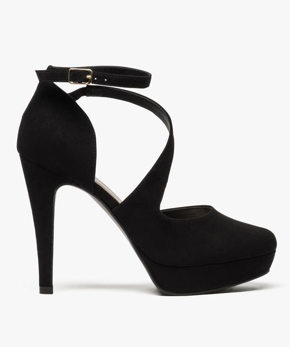 Escarpins femme à plateforme et talon aiguille vue1 - GEMO(URBAIN) - GEMO