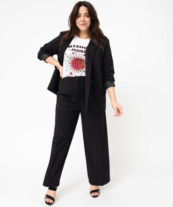 Veste de costume femme grande taille vue5 - GEMO (G TAILLE) - GEMO