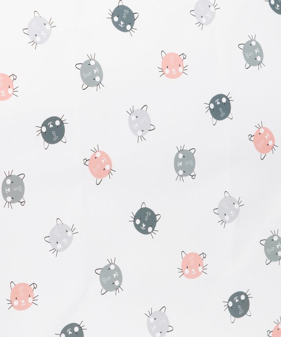 Sac cadeau motif chats format moyen vue2 - GEMO 4G FILLE - GEMO