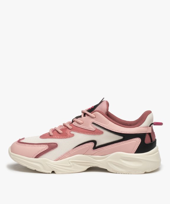 Baskets femme running en mesh – Fila Veloce vue3 - FILA - GEMO