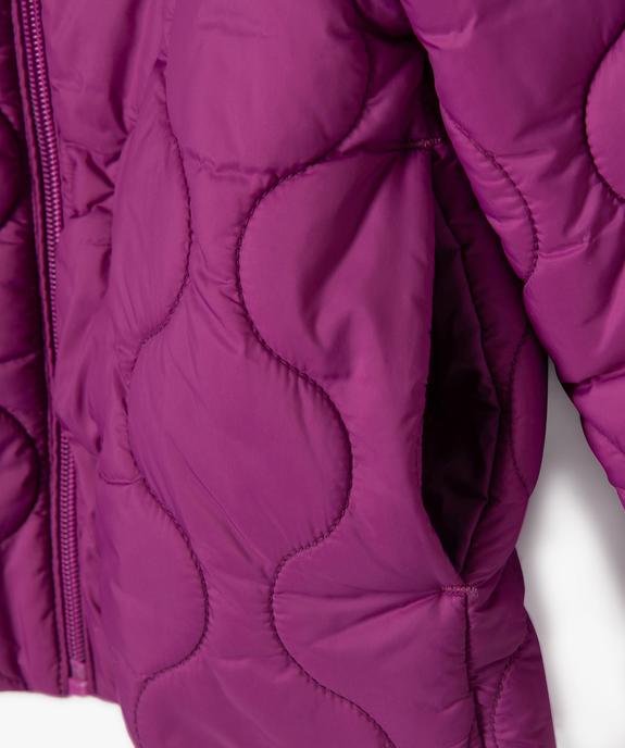 Doudoune matelassée avec dessus déperlant fille vue4 - PREMIER PRIX BY GEMO - GEMO