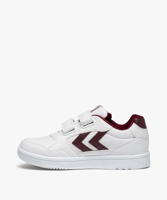 Baskets garçon unies à scratch - Hummel Camden vue3 - HUMMEL - GEMO