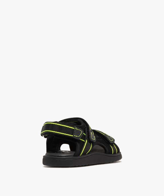 Sandales de sport légères et flexibles garçon vue4 - BUGGY - GEMO