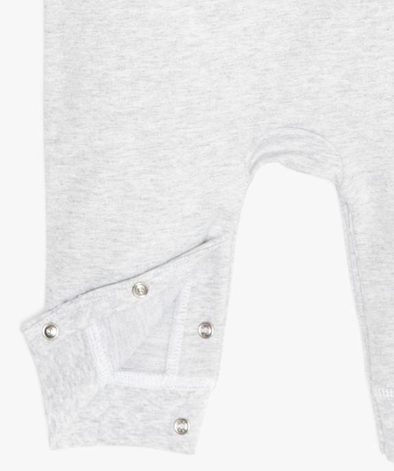 Pyjama bébé sans pieds en jersey  vue4 - GEMO(BB COUCHE) - GEMO