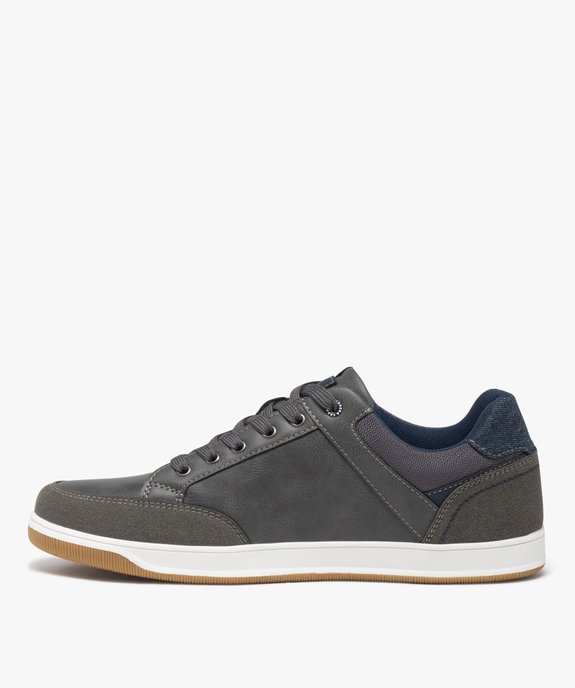 Tennis basses à lacets look retro homme - Carrera vue3 - CARRERA - GEMO