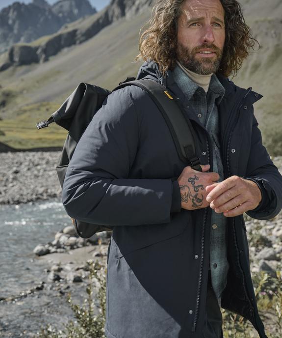 Parka à capuche avec doublure matelassée homme vue1 - GEMO (HOMME) - GEMO