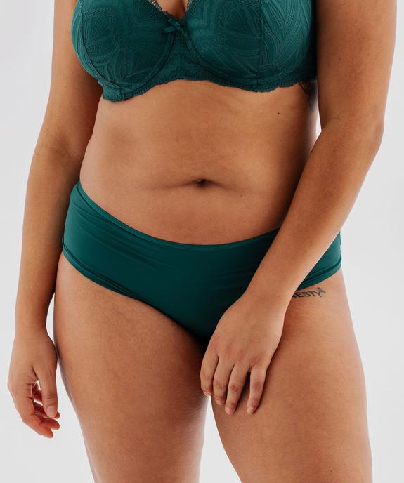 Shorty en microfibre et dentelle femme grande taille (lot de 2) vue1 - GEMO(HOMWR FEM) - GEMO