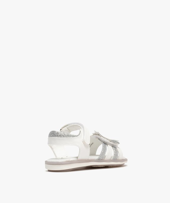 Sandales pailletées fermeture scratch fille - Lovely Wings vue4 - LOVELY WINGS - GEMO