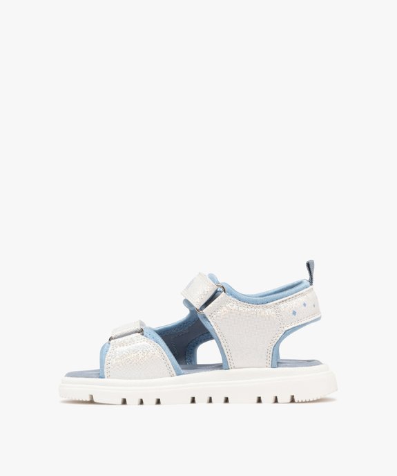 Sandales à scratch motif Stitch fille - Disney vue4 - LILO & STITCH - GEMO