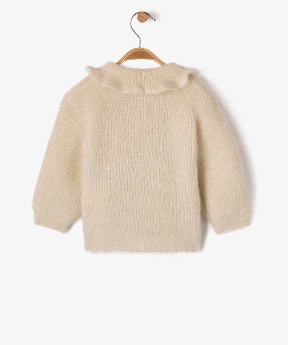 Gilet en maille scintillante bébé fille - LuluCastagnette vue3 - LULUCASTAGNETTE - GEMO
