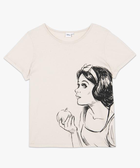 Tee-shirt femme grande taille à manches courtes imprimé - Disney vue4 - DISNEY DTR - GEMO
