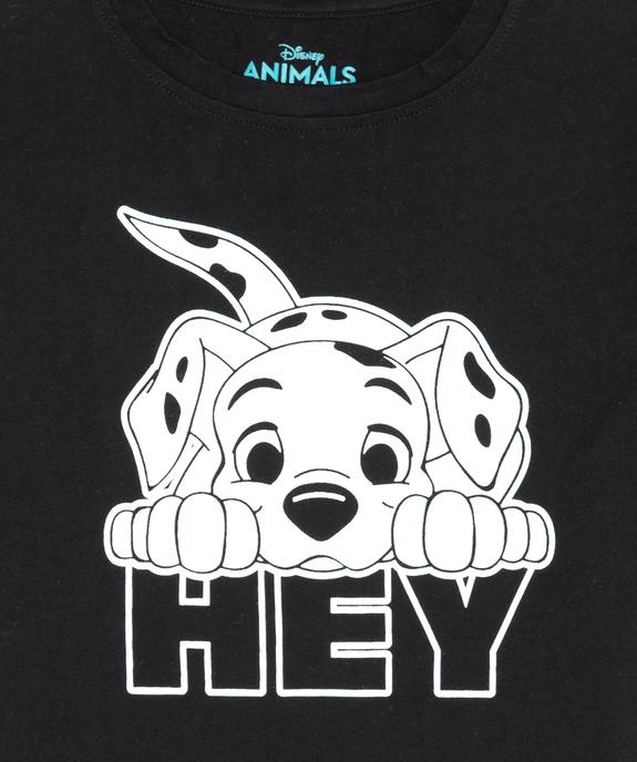 Tee-shirt fille avec motif 101 Dalmatiens - Disney vue2 - DISNEY DTR - GEMO