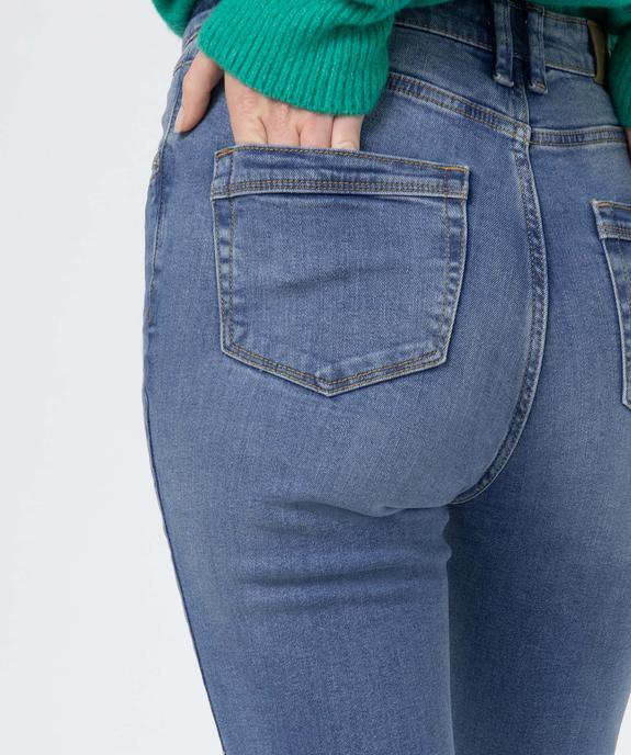 Jean femme coupe bootcut taille haute vue2 - GEMO 4G FEMME - GEMO
