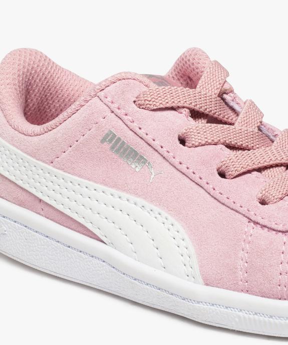 Tennis fille avec lacets élastiques - Puma vue6 - PUMA - GEMO