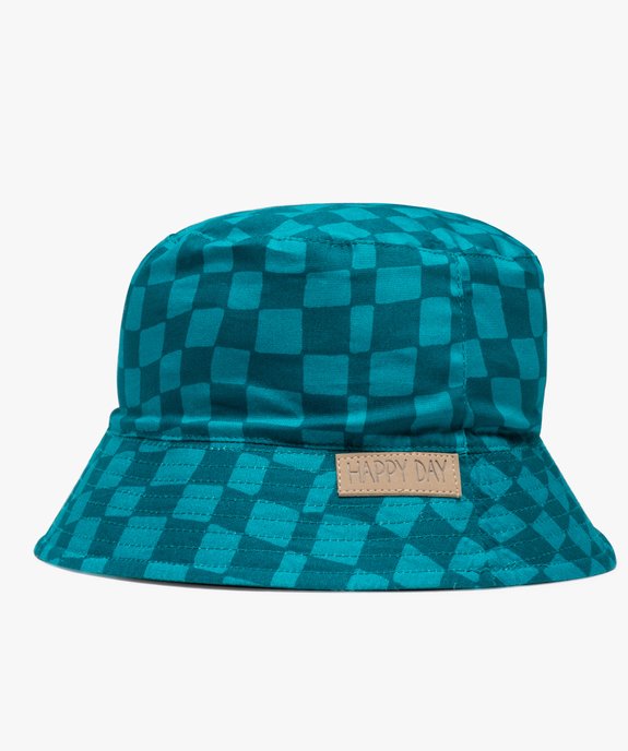 Chapeau bébé réversible forme bob vue2 - GEMO(BEBE DEBT) - GEMO