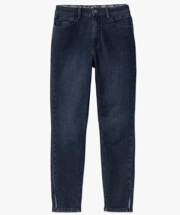 Jean femme coupe skinny longueur 7/8ème vue4 - GEMO(FEMME PAP) - GEMO