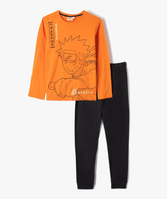 Pyjama garçon jersey imprimé - Naruto vue1 - NARUTO - GEMO