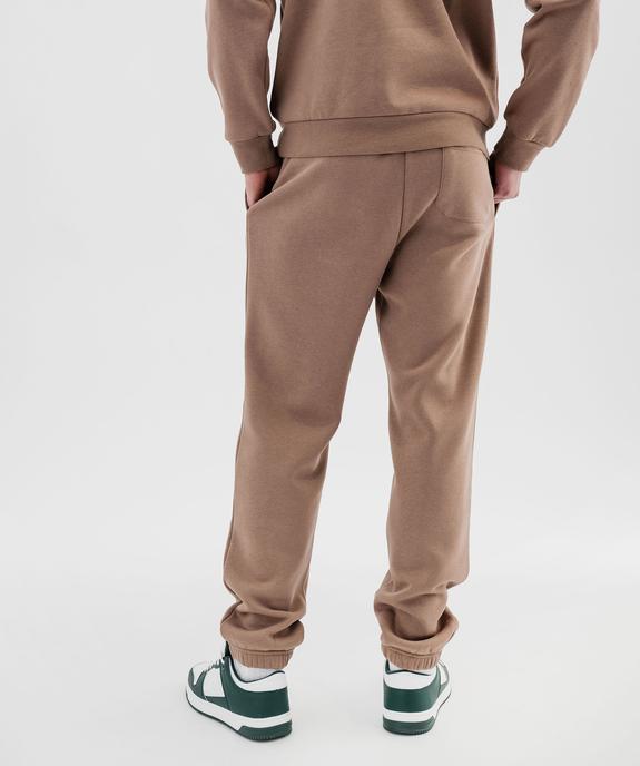 Pantalon de jogging intérieur molletonné homme vue3 - GEMO 4G HOMME - GEMO