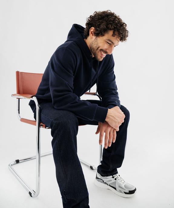Sweat à capuche intérieur molletonné homme vue4 - GEMO 4G HOMME - GEMO