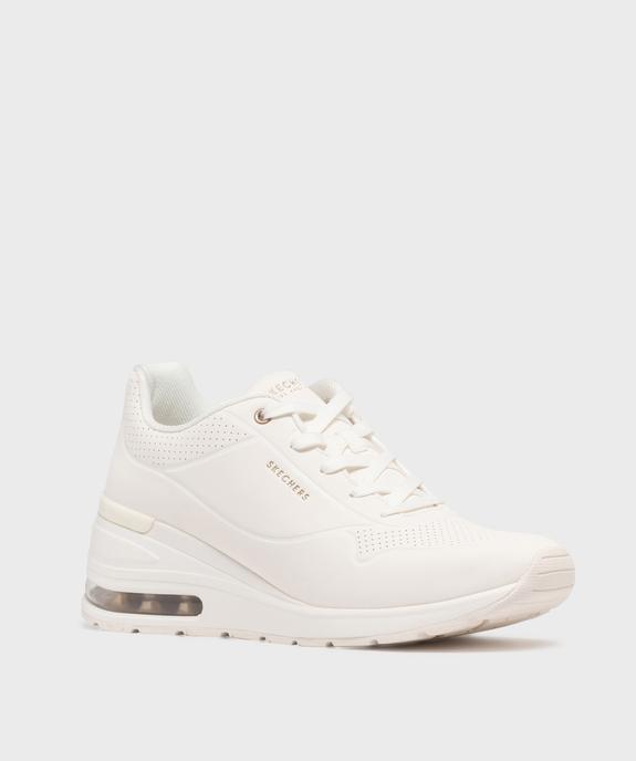 Baskets basses à talon compensé Elevated Air femme - Skechers vue2 - SKECHERS - GEMO