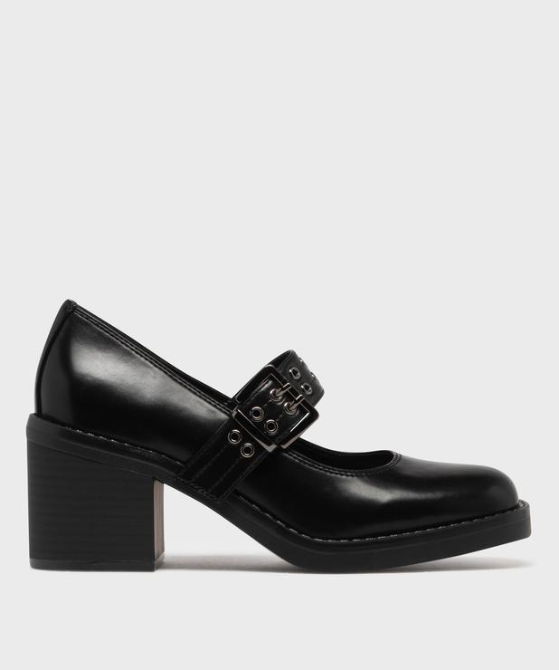 Escarpins Femme GÉMO Noirs à Paillettes - Taille 39 - Comme Neufs