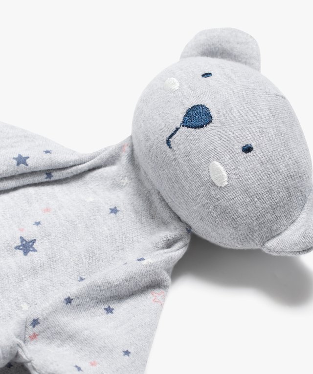 Doudou plat pétales Ours 25 cm - Rose - Bébé - 34.90