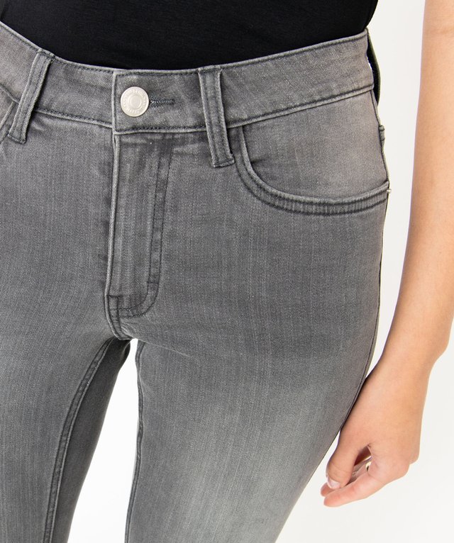 Jean Femme Waredenim Skinny Rouge Délavé - Taille 12, Longueur 30, Occasion Très Bon état