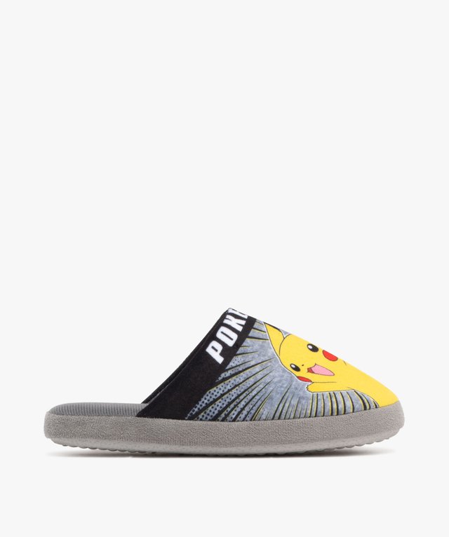 Chaussons Mules Pokémon Pour Garçon - Taille 32, Bleu - Lavable En Machine, Confortables, Design Officiel - 6