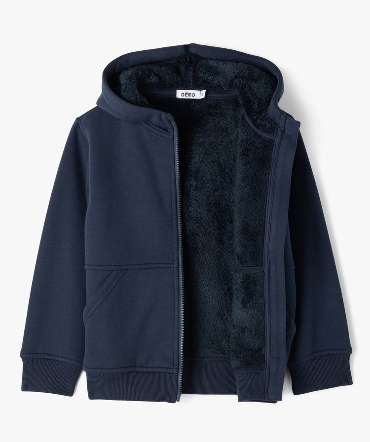 Blouson Homme Polaire Sherpa - Veste Chaude D'intérieur/extérieur, Coupe-vent - Pour Travail, Chasse, Loisirs D'hiver