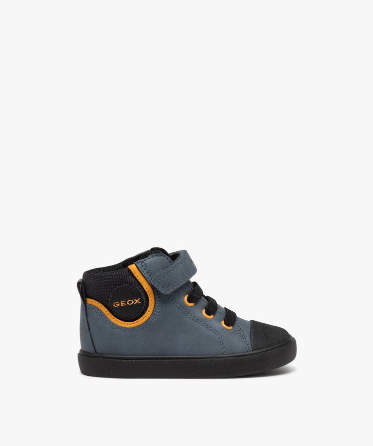 Chaussures Bébé Garçon Geox Nashik Boy – Cuir, Fermeture Scratch, Semelle EVA, Respiration Geox (22 EU)