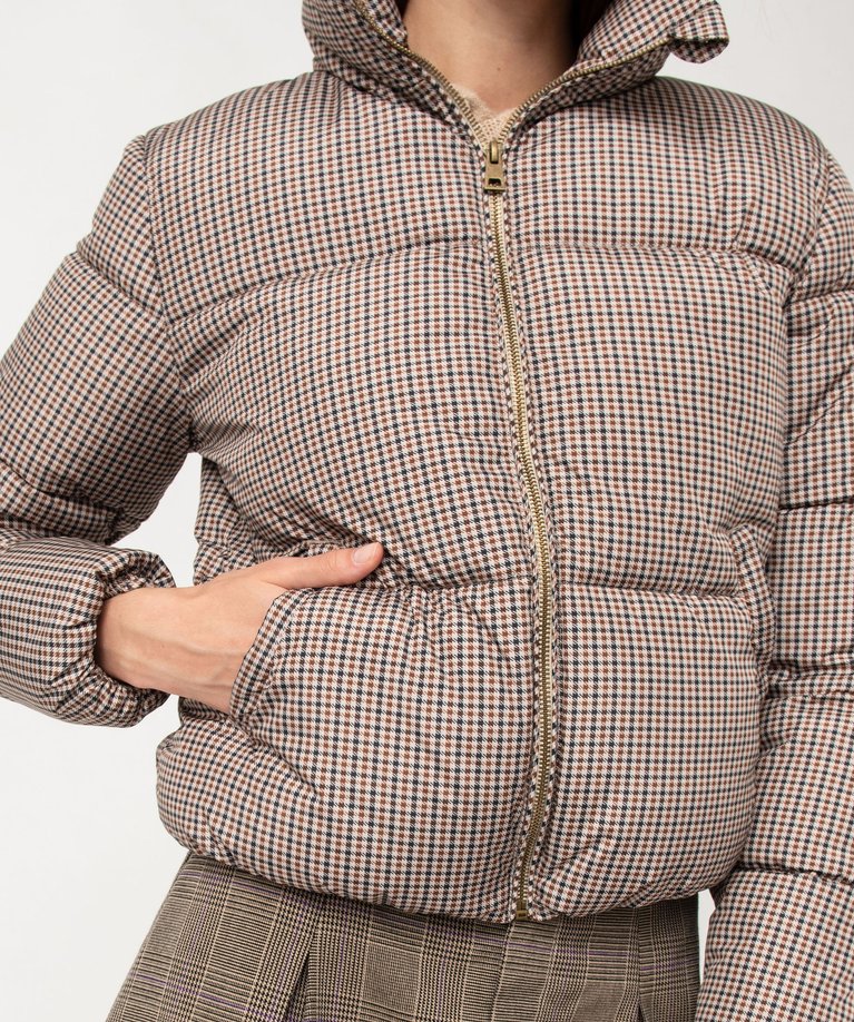 Blouson Gris matelassé Fille Teddy Smith Bidji | Espace des marques Blouson Gris matelassé Fille Teddy Smith Bidji | Espace des marques