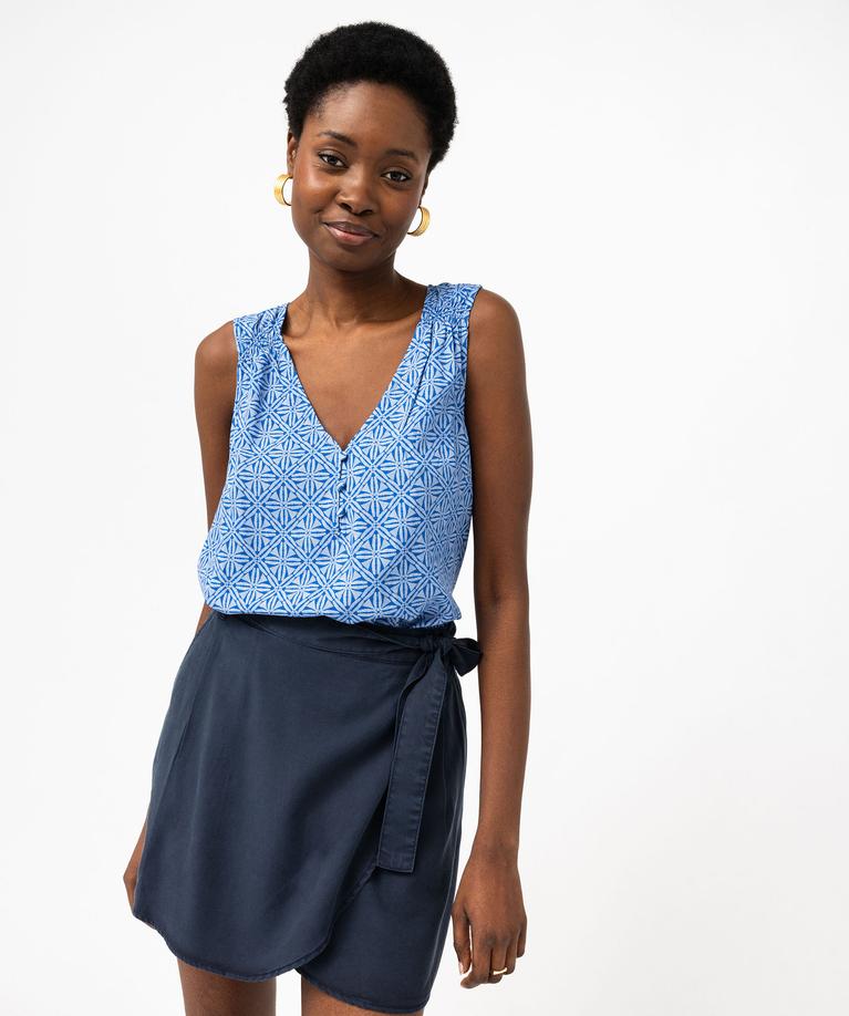 Robe D’Été Décontractée Fille Manches Courtes – Longueur Genou Avec Poches – GRACE KARIN